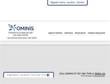 Tablet Screenshot of ominiscenter.com